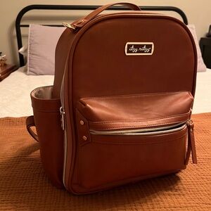 Itzy Ritzy Tan Backpack diaper bag